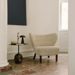 &Tradition Lato LN9 Beistelltisch Platte Holz oval| Tische