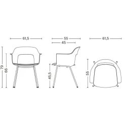 HAY Layout 211 Armlehnstuhl| Stühle