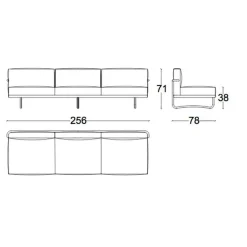Cassina LC5 Canapé Appartement le Corbusier| Sofas