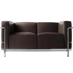 Sofas^Cassina LC2 Fauteuil Grand Confort petit modèle deux places