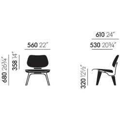 Stühle^Vitra LCW Stuhl