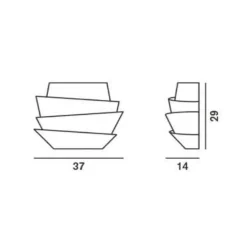 Foscarini Le Soleil Wandleuchte| Wandleuchten