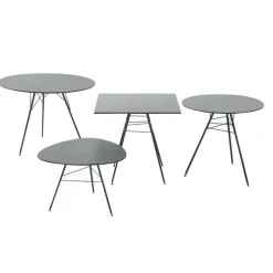 Arper Leaf Garten Beistelltisch dreieckig H50| Garten-Beistelltische