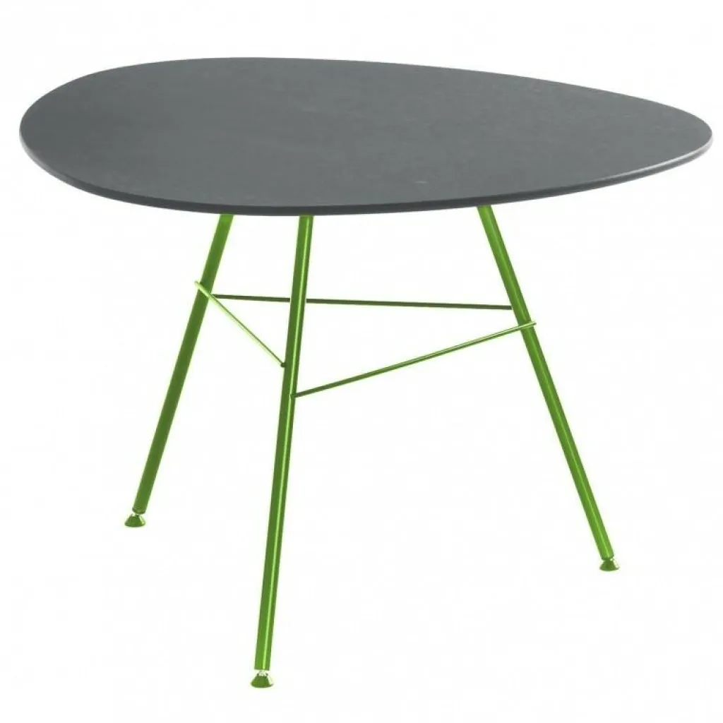 Arper Leaf Garten Beistelltisch dreieckig H50| Garten-Beistelltische