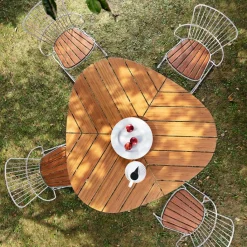 HOUE Leaf Gartentisch Ø 146cm| Gartentische