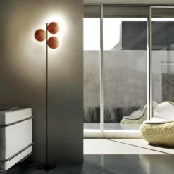 Stehleuchten^Catellani & Smith Lederam F3 LED Stehleuchte