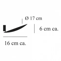 Catellani & Smith Lederam WF 17 LED Wandleuchte| Wandleuchten