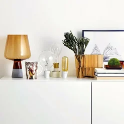 iittala Leimu Tischleuchte Beton| Tischleuchten|Nachttischleuchten