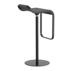 Barhocker^Lapalma LEM S80 Barhocker Gestell Schwarz Sitzfläche Laminat