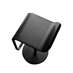 Barhocker^Lapalma LEM S80 Barhocker Gestell Schwarz Sitzfläche Leder