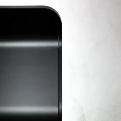 Barhocker^Lapalma LEM S80 Barhocker Gestell Schwarz Sitzfläche Leder