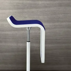 Barhocker^Lapalma LEM S80 Barhocker Gestell Weiß 74-87cm