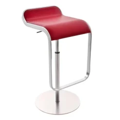 Lapalma LEM S79 Barhocker Sitzfläche Leder 63-75cm| Barhocker