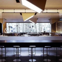 Lapalma LEM S79 Barhocker Sitzfläche Leder 63-75cm| Barhocker