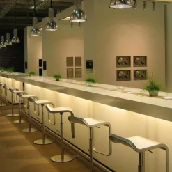 Lapalma LEM S80 Barhocker Sitzfläche Eiche 66-79cm| Barhocker