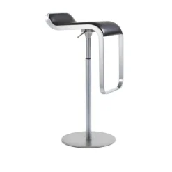 Lapalma LEM S80 Barhocker Sitzfläche Leder 66-79cm| Barhocker