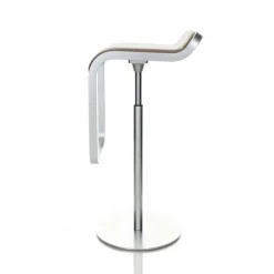 Lapalma LEM S80 Barhocker Sitzfläche Leder 66-79cm| Barhocker