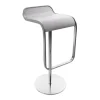 Barhocker^Lapalma LEM S81 Barhocker Sitzfläche Edelstahl H88cm