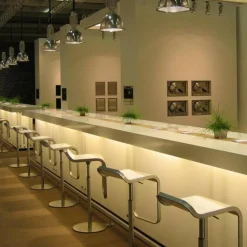 Lapalma LEM S80 Barhocker Sitzfläche Laminat 66-79cm| Barhocker