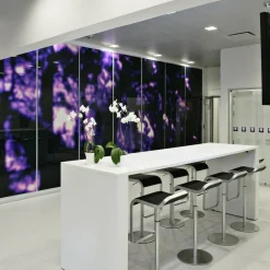 Barhocker^Lapalma LEM S80 Barhocker Sitzfläche Stoff 66-79cm