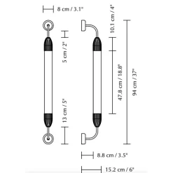 Wandleuchten^Umage Lemon Squeeze Single Wandleuchte lang