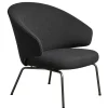 Sessel^Fritz Hansen Let Sessel Gestell Warm Graphite