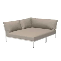 Outdoor-Sofas & Sessel^HOUE Level 2 Cozy Gartensofa links Gestell muted white