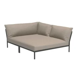 Outdoor-Sofas & Sessel^HOUE Level 2 Cozy Gartensofa rechts Gestell dunkelgrau