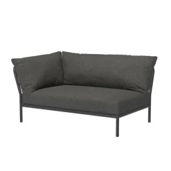 Outdoor-Sofas & Sessel^HOUE Level 2 Gartensofa links Gestell dunkelgrau
