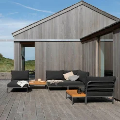 Stühle^HOUE Level 2 Gartenstuhl Gestell dunkelgrau