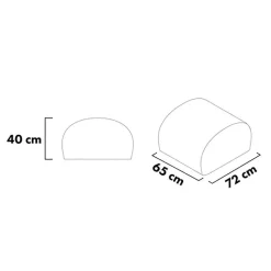 Poufs^OUT Objekte unserer Tage Levi Pouf