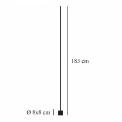 Stehleuchten^Catellani & Smith Light Stick F LED Stehleuchte