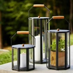 Cane-Line Lightlux Laterne L| Fackeln & Laternen|Fackeln & Laternen