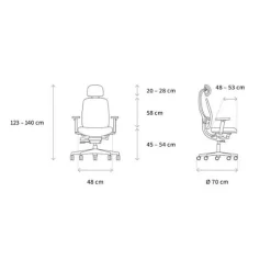Bürostühle^Wagner Limited Black Edition AluMedic Bürostuhl
