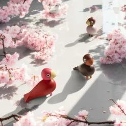 Kay Bojesen Denmark Limited Edition 2024 Holzfigur Singvogel Flora| Figuren