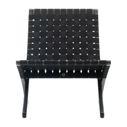 Sessel^Carl Hansen Limited Edition MG501 Cuba Chair klappbar mit Baumwollgurten