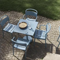 Muuto Linear Steel Bistrotisch 70x73x70cm| Gartentische