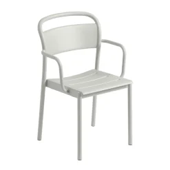 Stühle^Muuto Linear Steel Gartenarmlehnstuhl