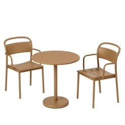 Stühle^Muuto Linear Steel Gartenarmlehnstuhl