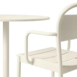 Stühle^Muuto Linear Steel Gartenarmlehnstuhl