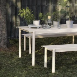Muuto Linear Steel Gartenbank 170cm| Gartenbänke