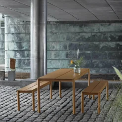 Muuto Linear Steel Gartenbank 170cm| Gartenbänke