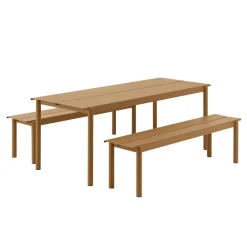 Muuto Linear Steel Gartenset L 200cm| Gartenstühle