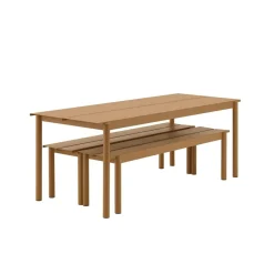 Muuto Linear Steel Gartenset L 200cm| Gartenstühle