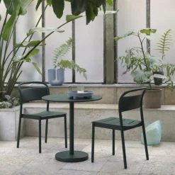 Muuto Linear Steel Gartentisch Ø 70cm| Gartentische