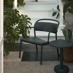 Stühle^Muuto Linear Steel Lounge Gartenarmlehnstuhl