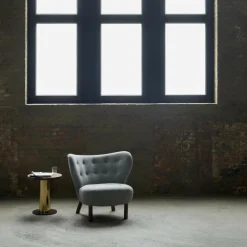 &Tradition Little Petra VB1 Loungesessel Gestell Walnuss| Sessel