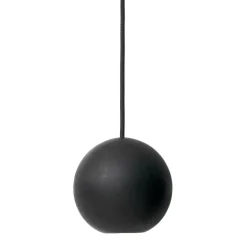 Pendelleuchten^Mater Liuku Ball Pendelleuchte schwarz