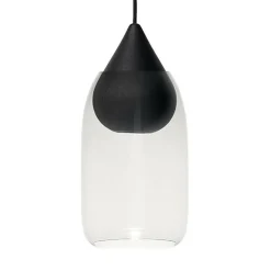 Pendelleuchten^Mater Liuku Drop Pendelleuchte schwarz