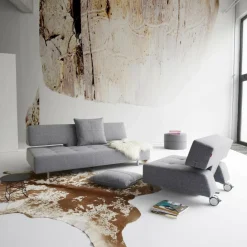 Innovation Living Long Horn Deluxe Excess Schlafsofa 210x114cm| Schlafsofas